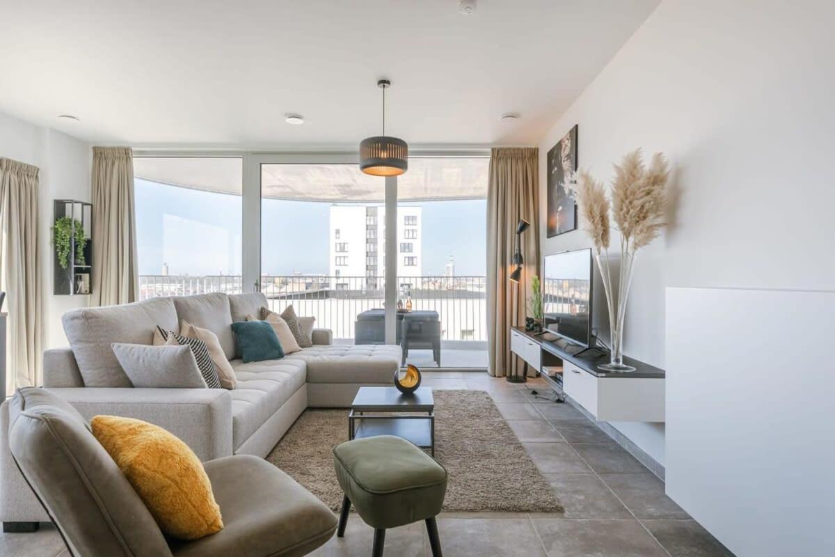 Huswell - Bright Apartment With Seaview Bredene Zewnętrze zdjęcie