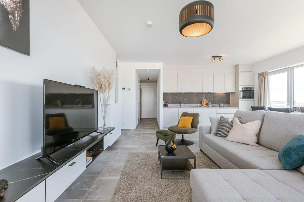 Huswell - Bright Apartment With Seaview Bredene Zewnętrze zdjęcie
