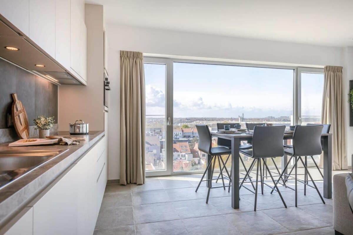 Huswell - Bright Apartment With Seaview Bredene Zewnętrze zdjęcie