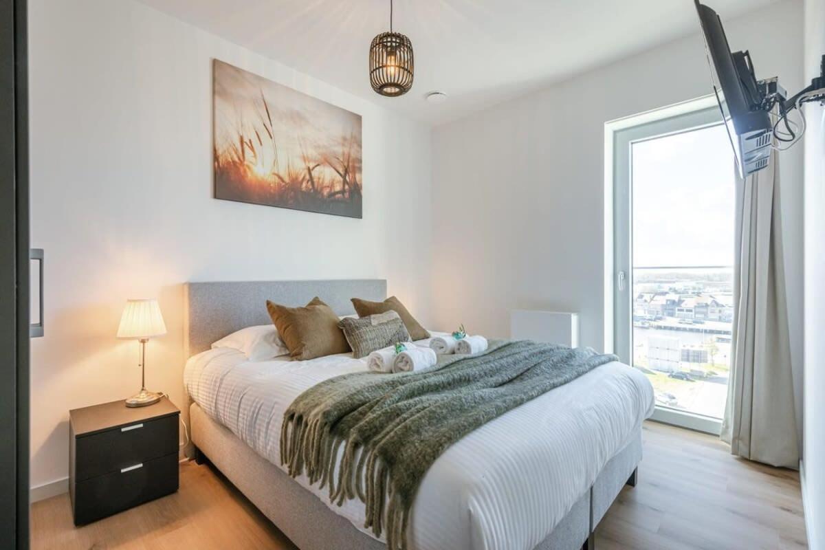 Huswell - Bright Apartment With Seaview Bredene Zewnętrze zdjęcie